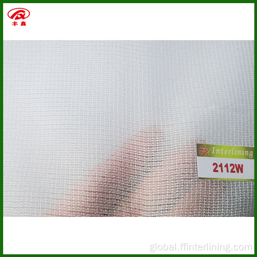 Knitted Fusible Interlining For Garment Elastic Knitted Fusible Interlining for Shoes Hats Supplier